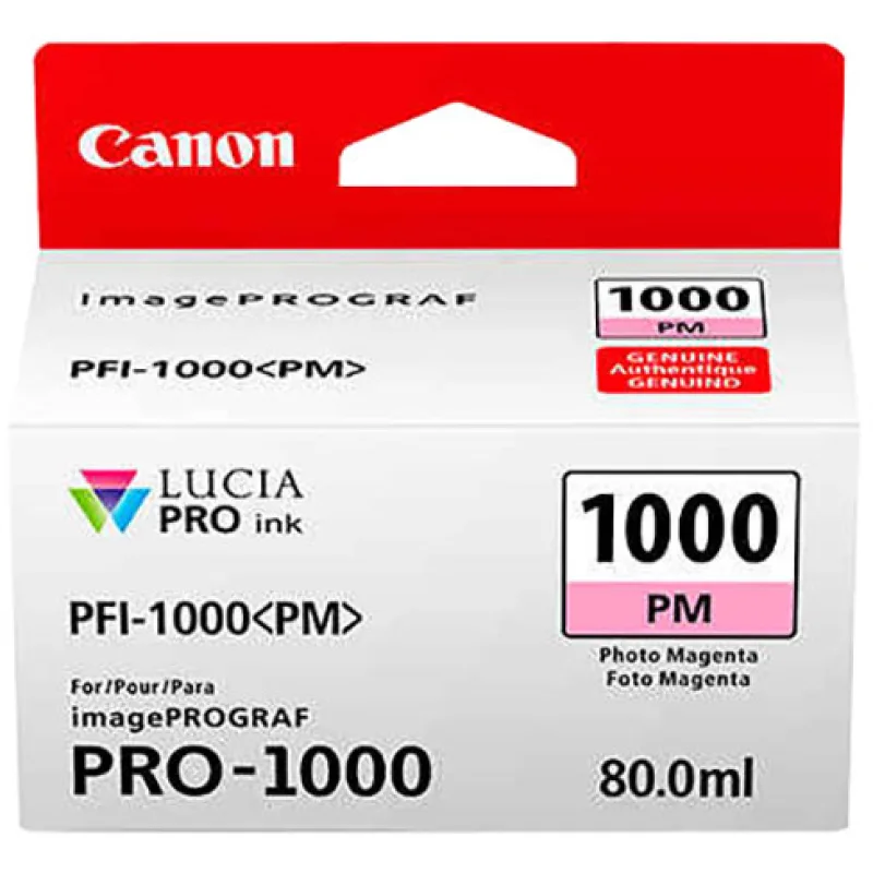 Canon PFI-1000 M, purpurový 0548C001