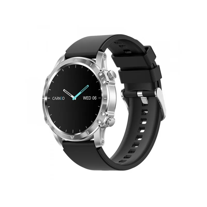CARNEO Adventure HR+ 2nd Gen/Silver/Sport Band/Black 8588009299165