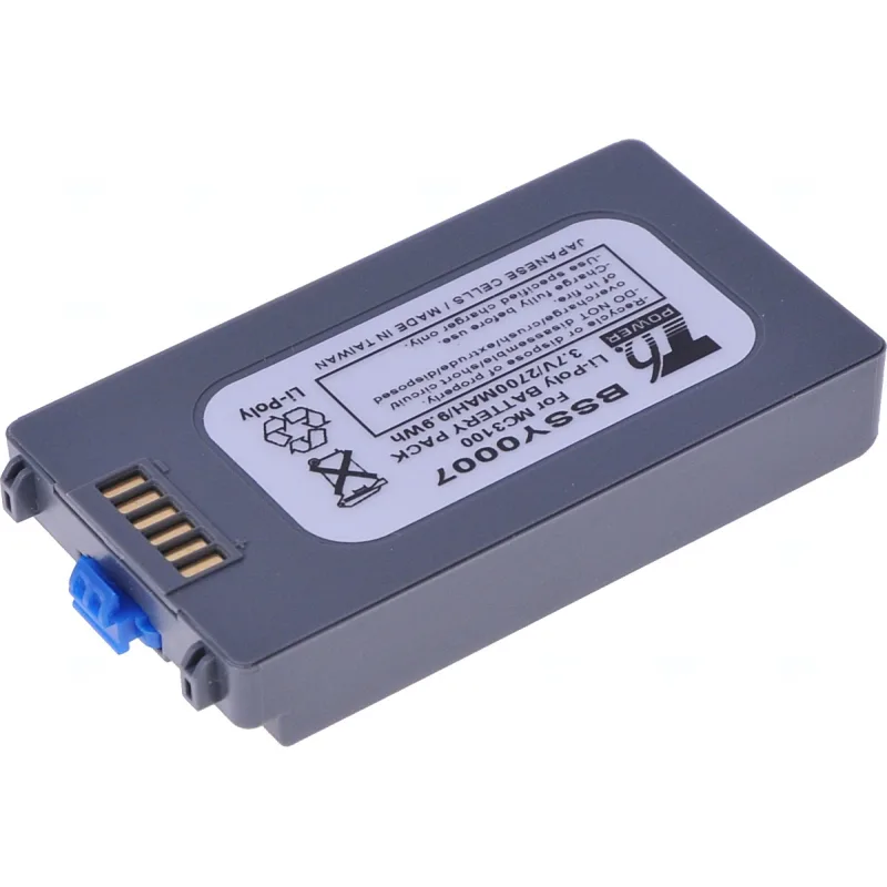 Baterie T6 Power Symbol MC3100, MC3190, 2700mAh, 9,9Wh, Li-pol BSSY0007