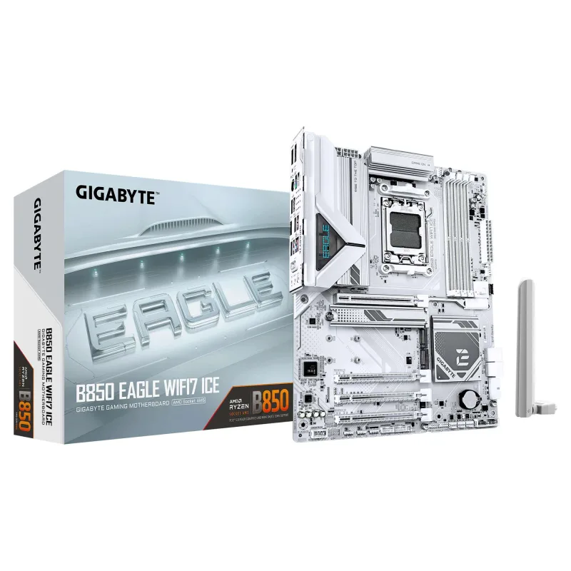 GIGABYTE B850 EAGLE WIFI7 ICE/AM5/ATX B850 EAGLE WF7 ICE