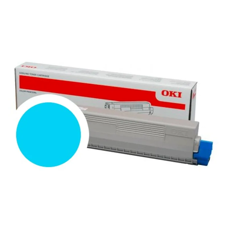 OKI cyan toner do C824/C834/C844 (5 000 stran) 47095703