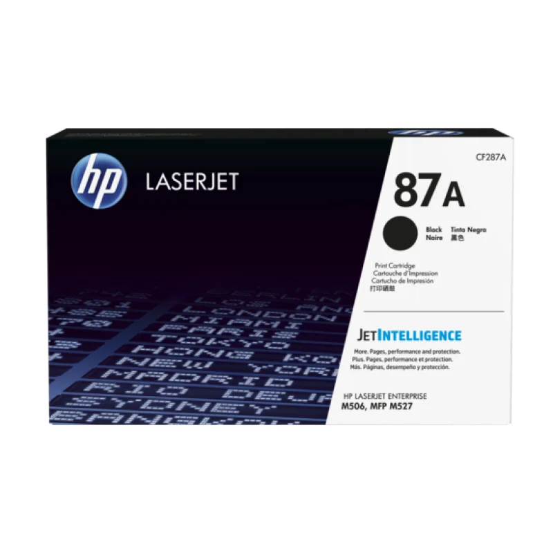 HP laserjet černý toner, CF287A CF287A