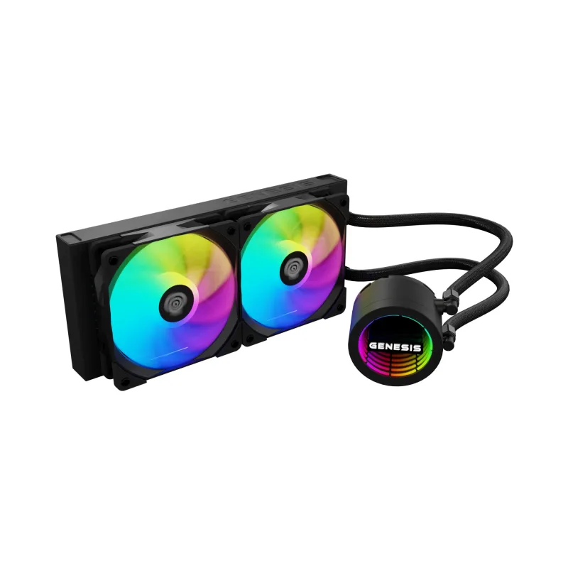 Vodní chlazení Genesis HYDRIA 240, ARGB, černé NLG-2319