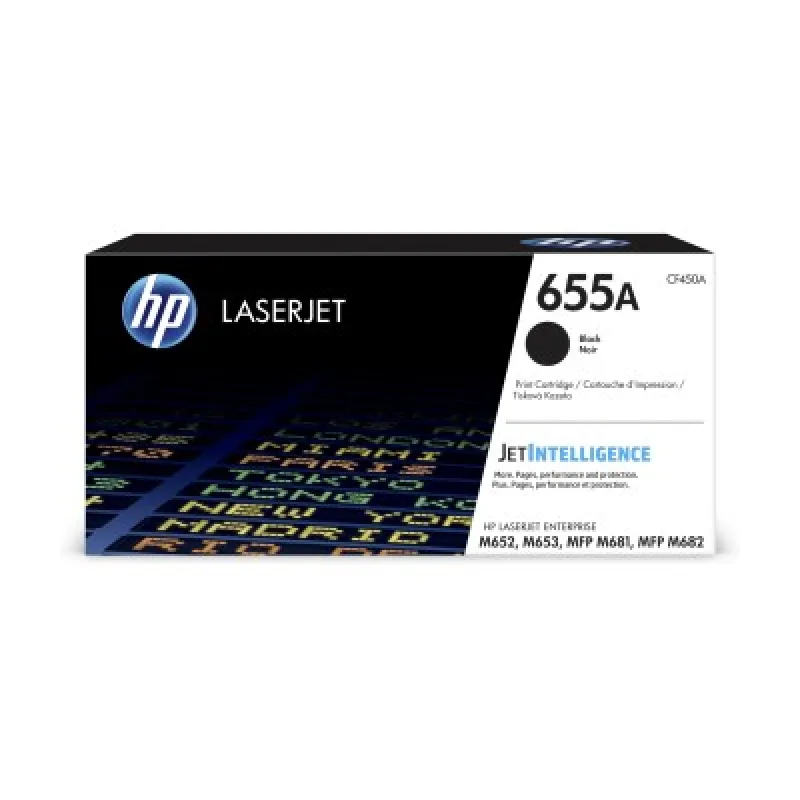HP 655A černá LaserJet Cartridge, CF450A CF450A