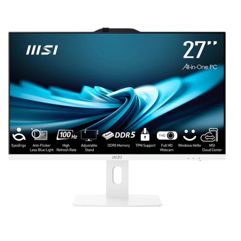 MSI PRO AP272P i5-14400/FHD/8/512/W11/White PRO AP272P 14M-1078EU