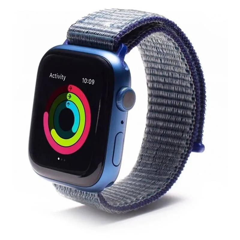 ZAGG GEAR4 sp. řemínek Apple Watch 45/44/42mm modrá 705009518