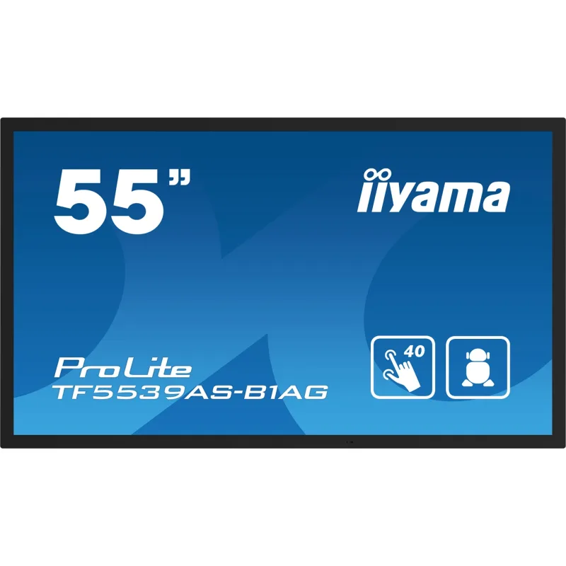 55" iiyama TF5539AS-B1AG:IPS,4K,Android TF5539AS-B1AG
