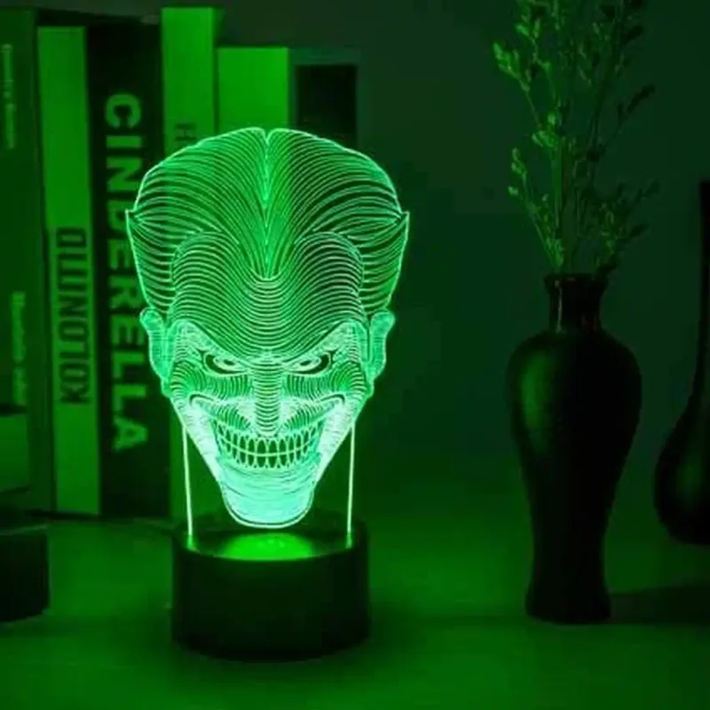 3Dmix 3DL-BSC059 – 3D LED nočná lampa - Joker