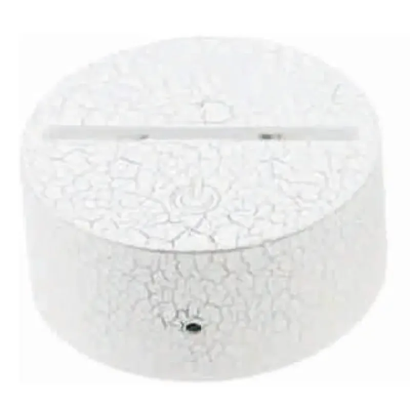 3D Visual CRK - Základňa pre 3D LED nočnú lampu - Crack