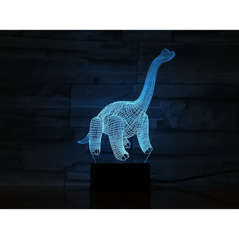 3Dmix 3DL-SMRT045 – 3D LED nočná lampa - Diplodokus (Smart)