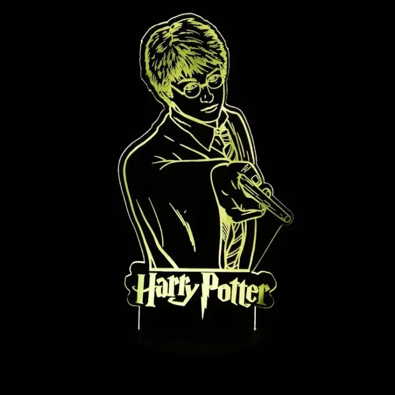 3Dmix 3DL-SL054 – 3D LED nočná lampa - Harry Potter (Solar)