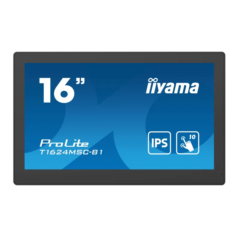 16" iiyama T1624MSC-B1: FHD,HDMI,Media Player T1624MSC-B1
