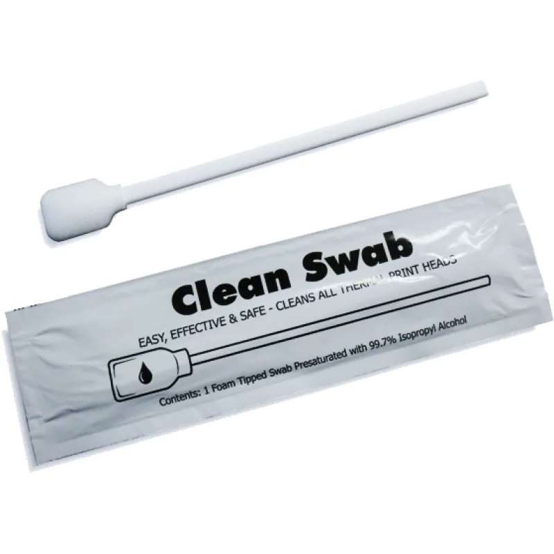 ZEBRA KIT,CLEANING SWAB 105909G-057
