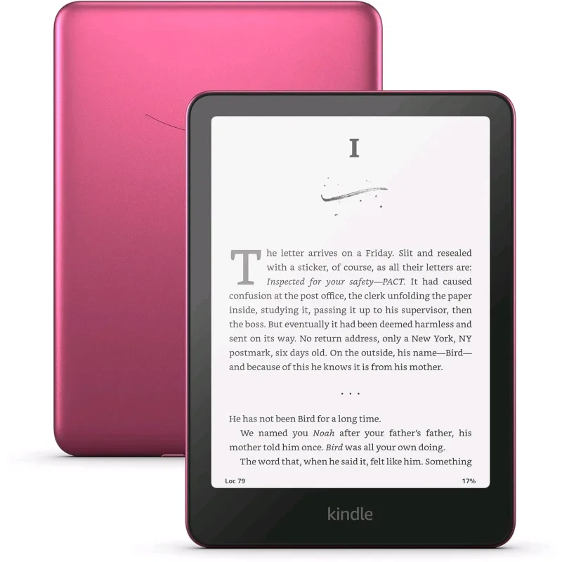 E-book Amazon Kindle Paperwhite Signature Edition 2024 (32 GB), raspberry, BEZ REKLAM 840268904593
