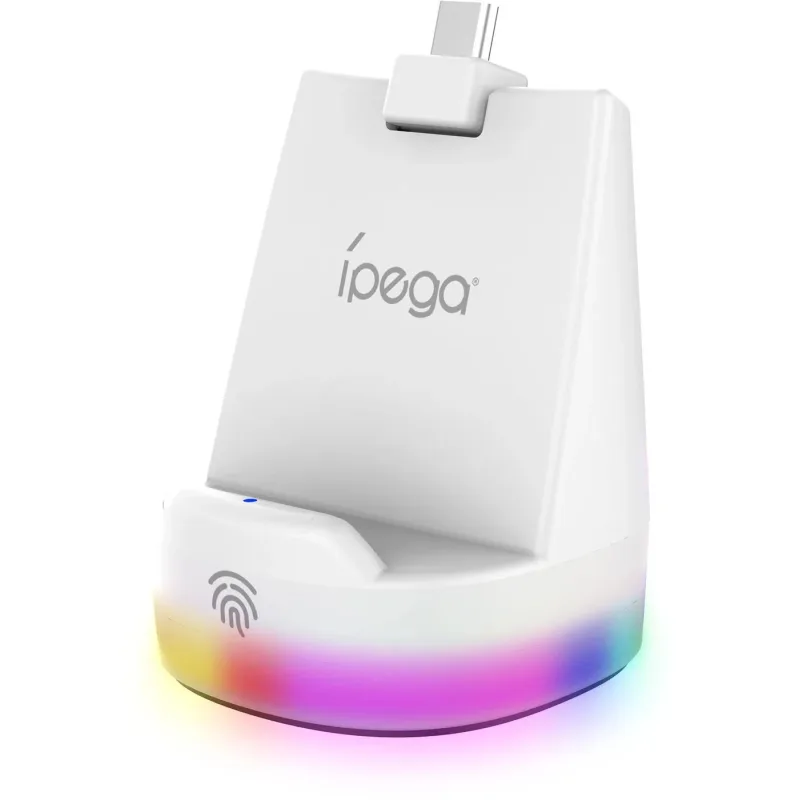 NONAME iPega P5P25 Mini Magnetický Nabíjecí Stojan pro Playstation Portal Remote Player White 6974363711887