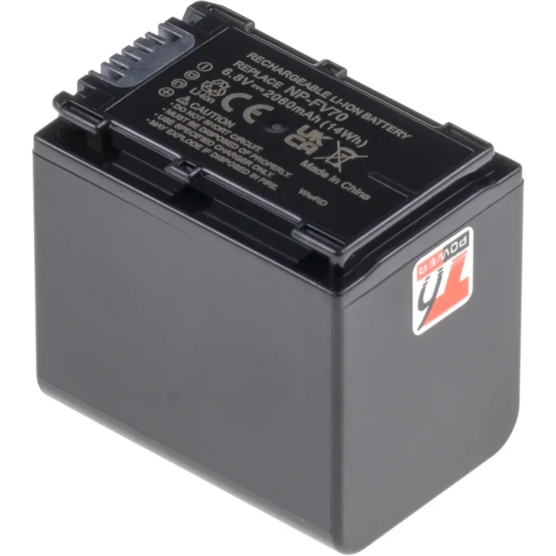 Baterie T6 Power Sony NP-FV70, 2060mAh, 14Wh, šedá VCSO0054