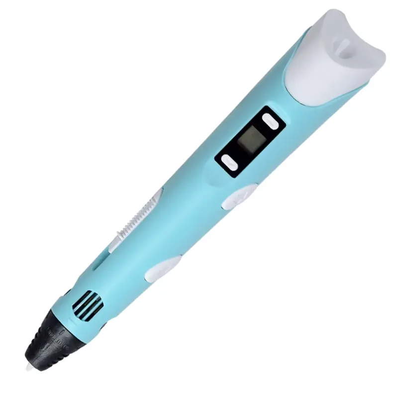 Hugesmoke RP100Bm - 3D pero s LCD displejom - modré (s adaptérom v cene)