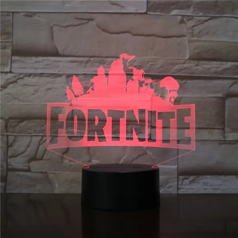 3Dmix 3DL-DFS044 – 3D LED nočná lampa - Fortnite (Aroma)