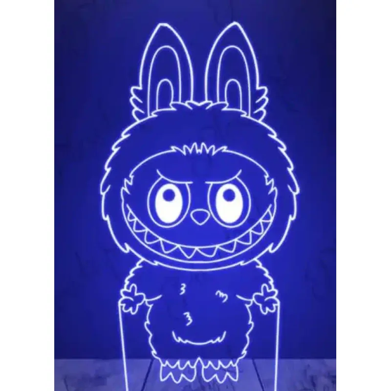 3Dmix 3DL-DFS060 – 3D LED nočná lampa - La Bubu (Aroma)