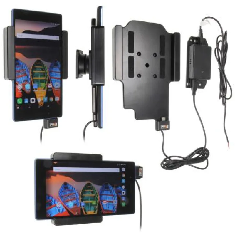 Brodit držák do auta na Lenovo Tab 3 7" bez pouzdra, se skrytým nabíjením PBR-513938