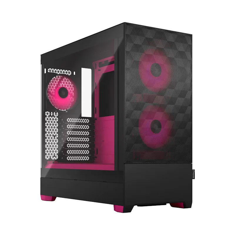 Fractal Design Pop Air RGB Magenta Core TG Clear Tint/Midi Tower/Transpar. FD-C-POR1A-03