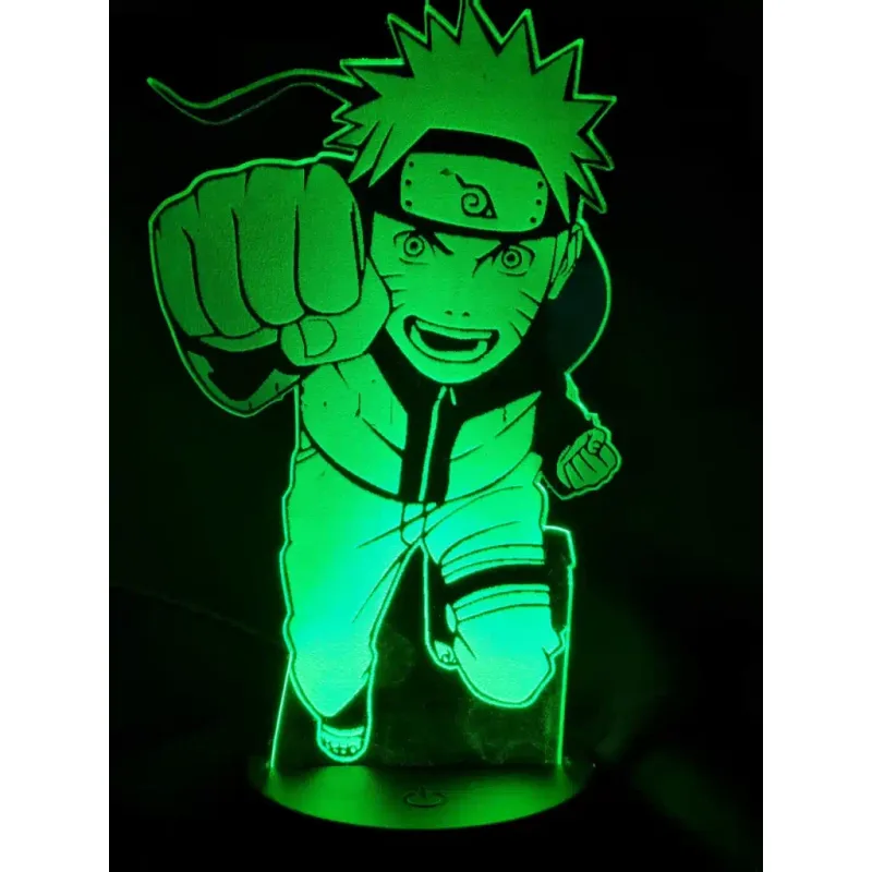3Dmix 3DL-CRK064 – 3D LED nočná lampa - Naruto (Crack základňa)