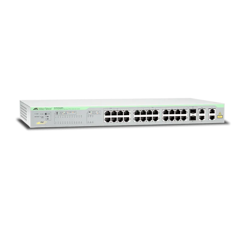 Allied Telesis 24xFE smart+2xGb+2SFP PoE switch AT-FS750/28PS AT-FS750/28PS-50