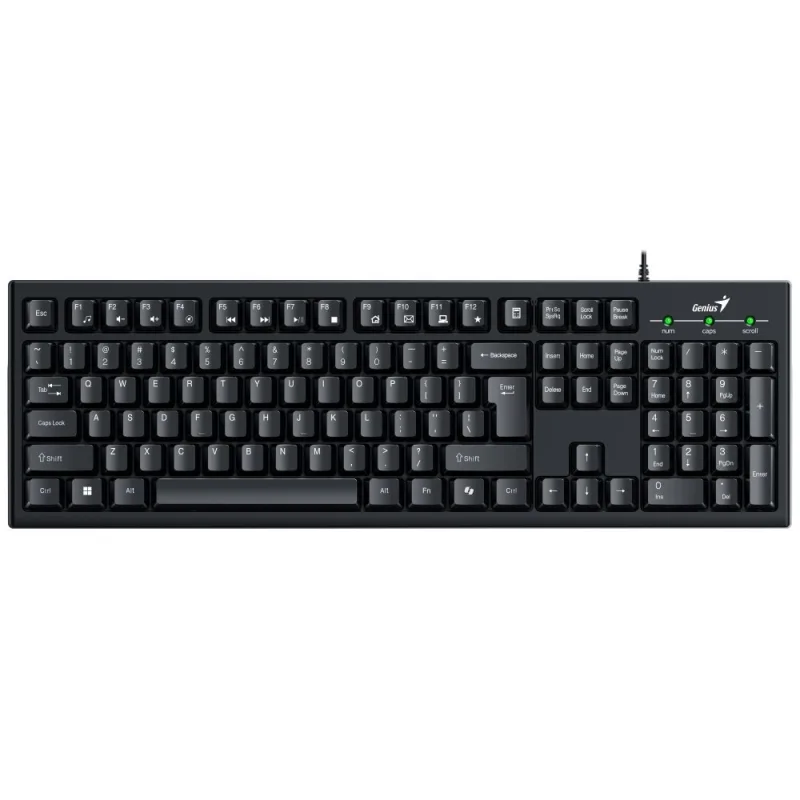 Genius Smart KB-100/Drátová USB/CZ-SK layout/Černá 31300005423