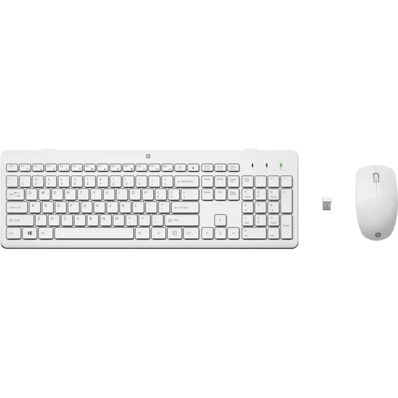 HP 230 klávesnice a myš/bezdrátová/white HUN 3L1F0AA#AKC
