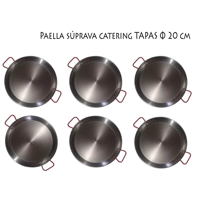 Paella catering súprava 24 cm / 6x