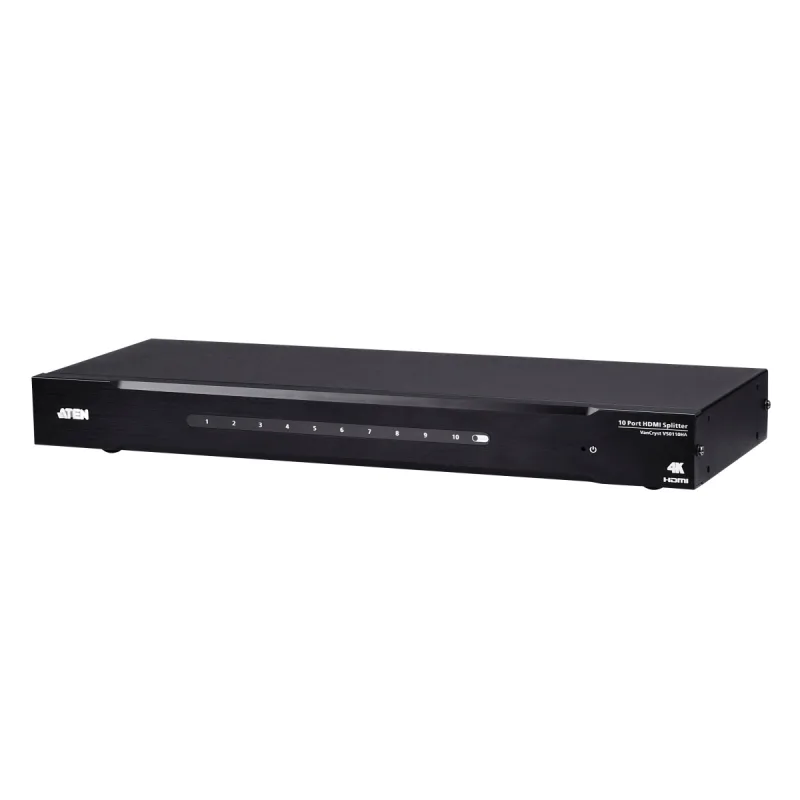 ATEN 10 port HDMI video split.,UltraHD,4kx2k, 15m VS-0110HA
