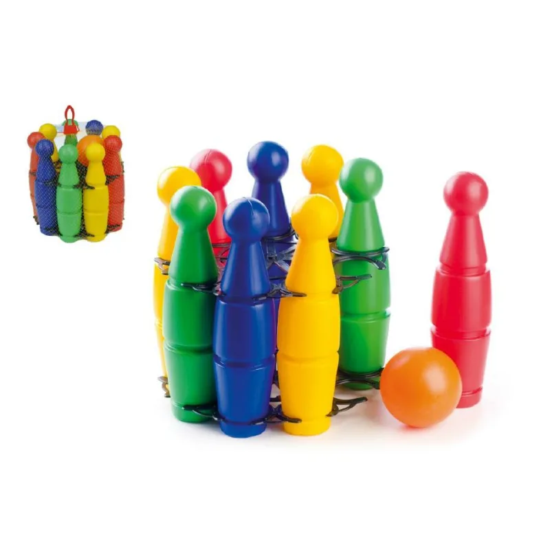 Teddies Kolky plastové 23cm 9ks v sieťke 18m+