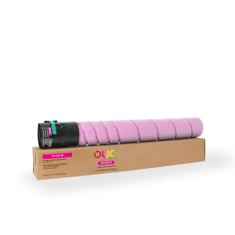 OWA Armor toner kompatibilní s Minolta TN-324M, 26000st, červená/magenta K40026OW