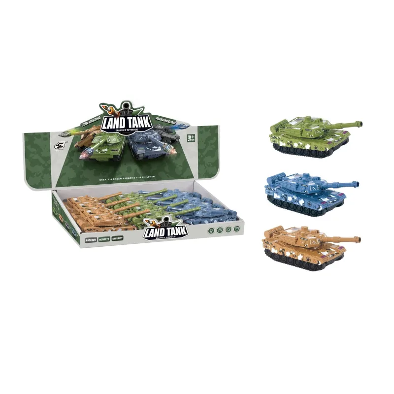 Wiky Tank plast 15cm na zotrvačník 3 farby