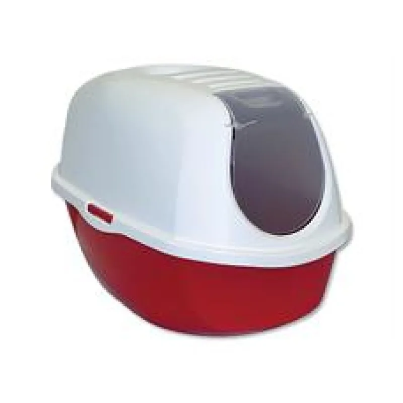 Toaleta MAGIC CAT s krytem šedá