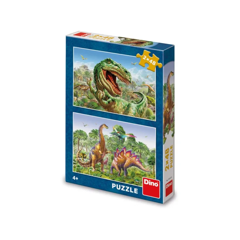 DINOSAUR COMPOSITION 2x48 Puzzle