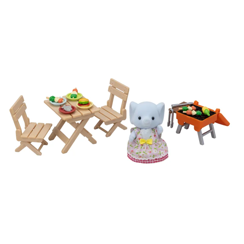 Sylvanian Families 5640 BBQ sada na piknik so slonom