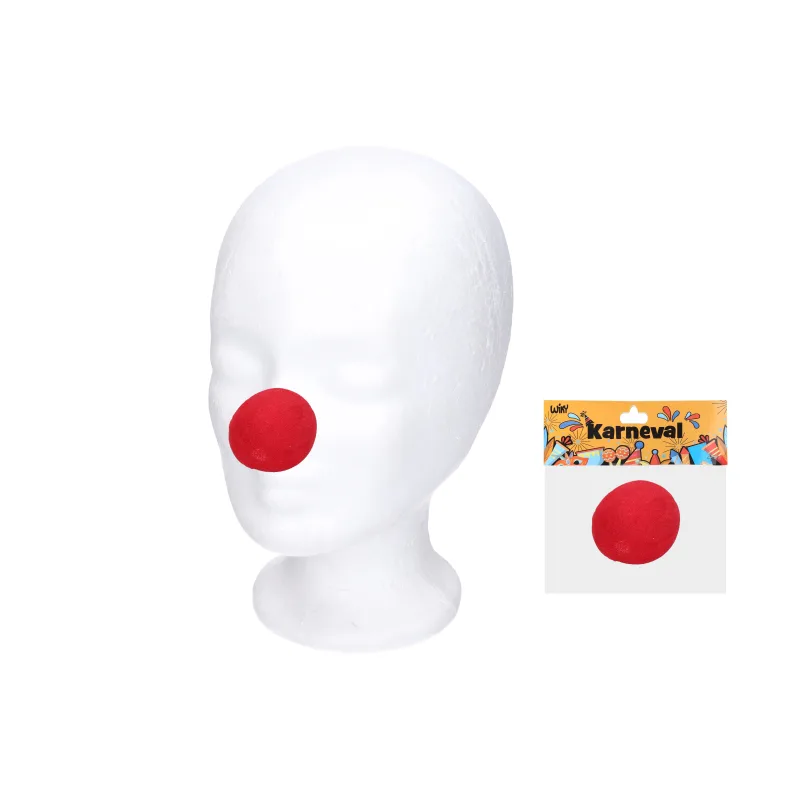 Wiky Klaunský nos pena 5cm v sáčku karneval