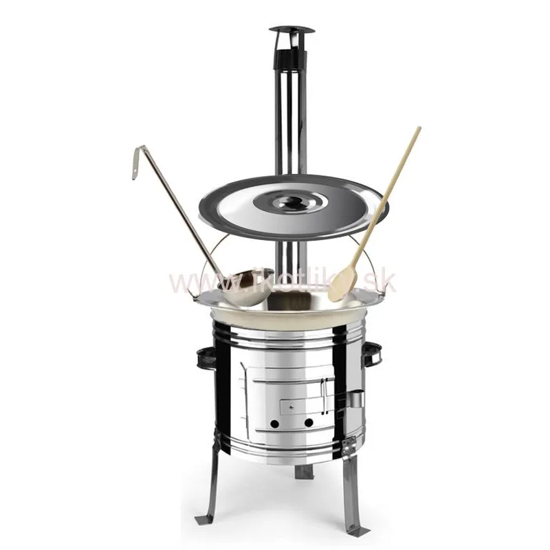 Nerezový kotlík 20 L (1,2mm) + Nerezová kotlina Perfect 42