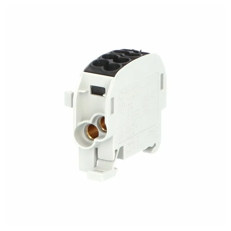 Hora eTec GmbH Svorkovnica rozbočovacia Cu HLAK 25/1 C L SW čierna 152A vstup 2x25mm2 výstup 2x16mm2