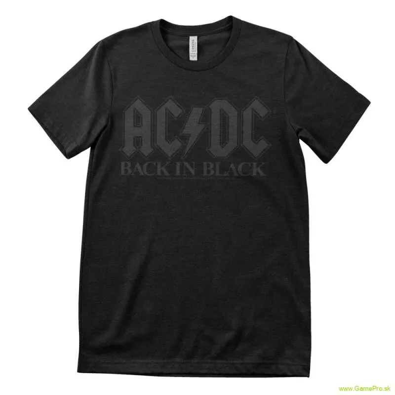 AC/DC Back In Black (tričko)