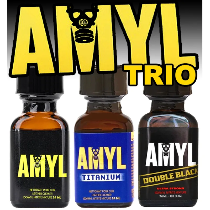 Poppers POPPERS AMYL TRIO BALÍČEK (3x24ml)