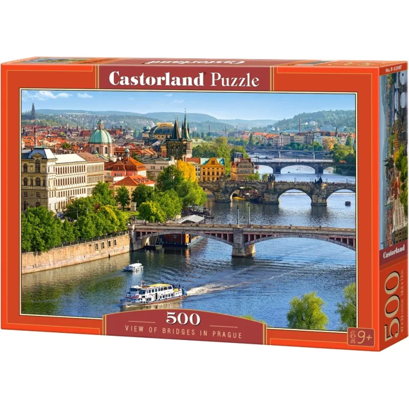 Castorland Puzzle Pražské mosty 500 dielikov