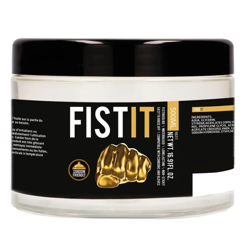 Shots FistIt Water Based Lubricant (500ml)