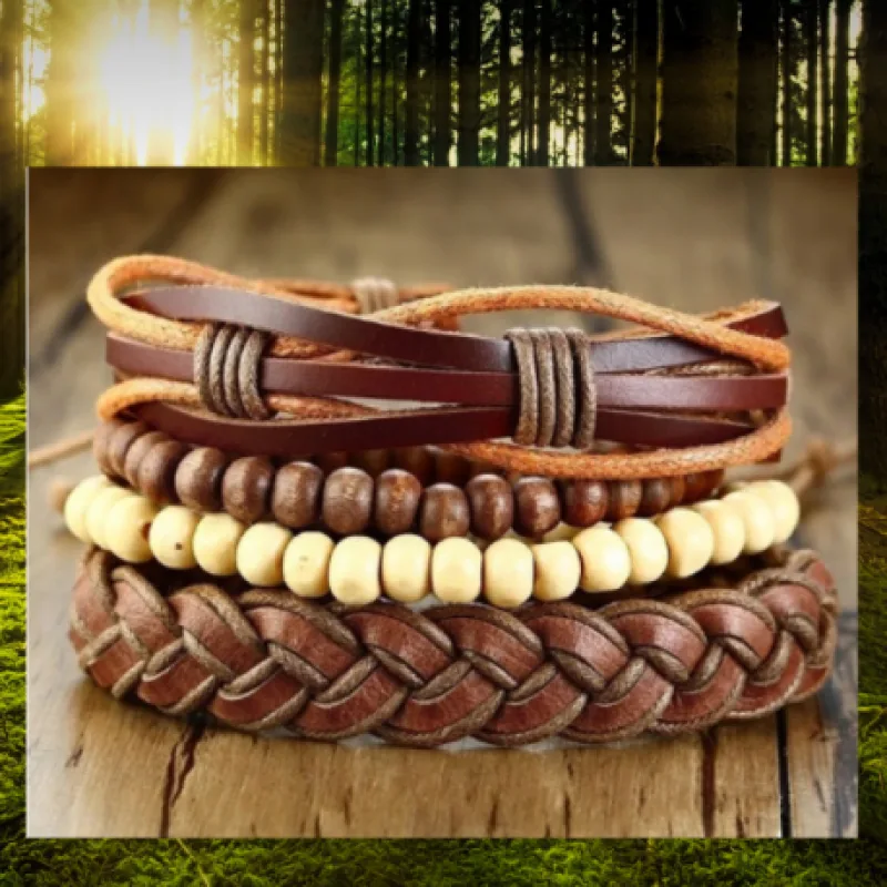 Kožený náramok Handmade DN 19