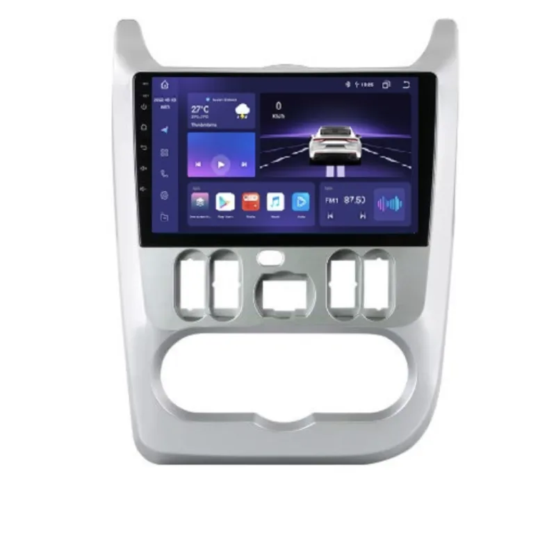 HIZPO KXRNLOG91 Autorádio 9" Android 13 pro Dacia Logan, Sandero Varianta: Napájecí kabel typu A, Model: S9004 (4+32GB) CHR1425_TYP