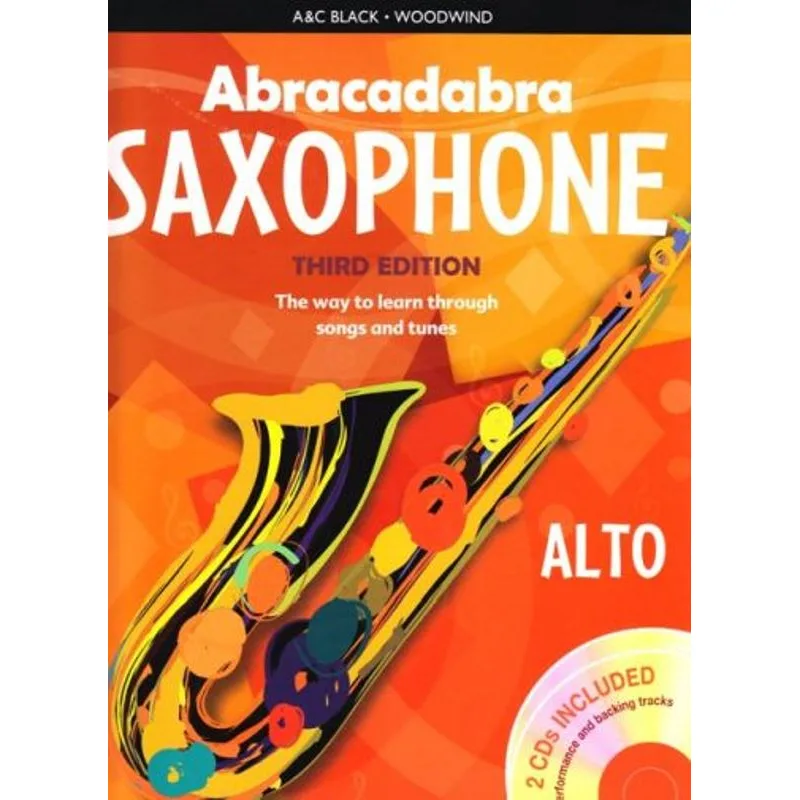 Collins Music Abracadabra Saxophone Alto - Third Edition + 2 CD