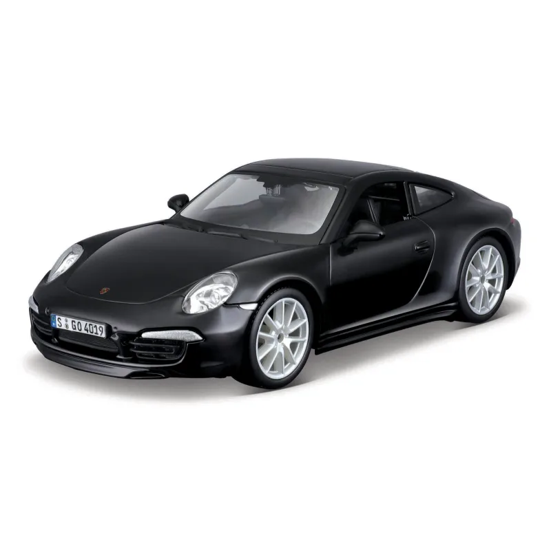 Bburago - Auta HOBBY, Porsche 911 Carrera S, černá, 1:24