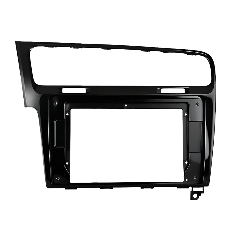 2DIN Rámeček pro Volkswagen Golf VII s kabeláží a CANBUS - Černý A7331BLACK