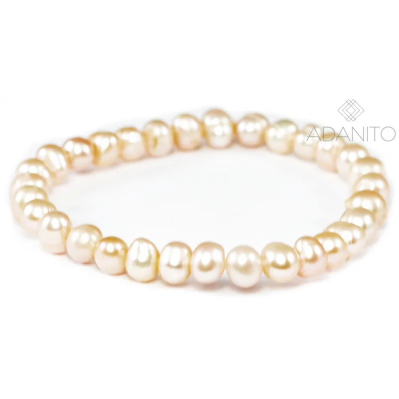 ADANITO BK42052D - Náramok z riečnych perál